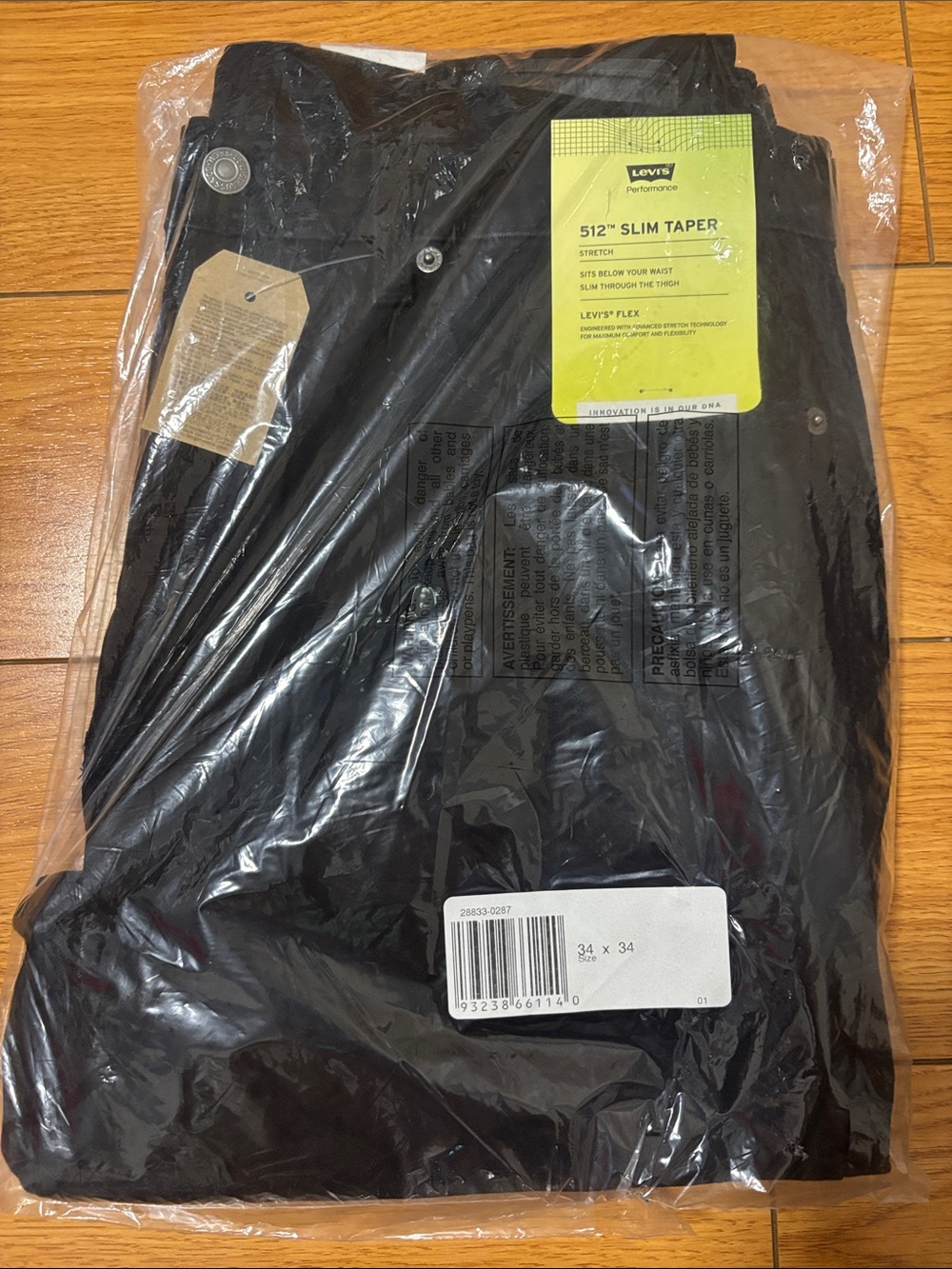 Levi’s 512 Slim Taper Jeans - black